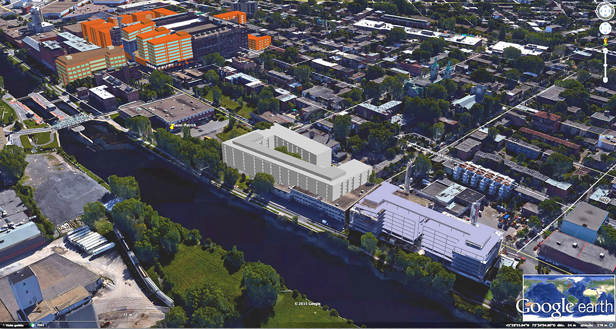 2175 Saint-Patrick laboratoire de simulation urbaine